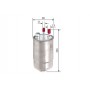 F 026 402 054 BOSCH Паливний фільтр