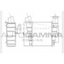 104431 AUTOGAMMA Интеркулер