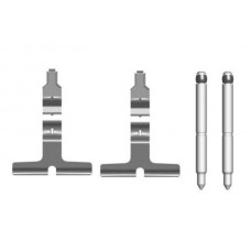1 987 474 430 BOSCH Комплектуючі колодки дискового гальма