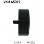 VKM 65019 SKF Паразитный / ведущий ролик, Поліклиновий ремінь