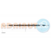 55.0225.1 ADRIAUTO Тросик, cтояночный тормоз