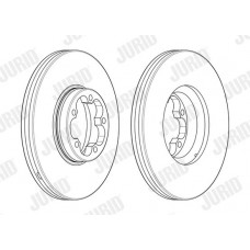 563122J-1 JURID Гальмівний диск