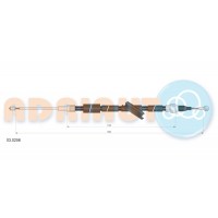 03.0256 ADRIAUTO Тросик, cтояночный тормоз