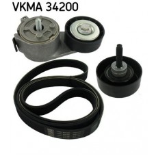 VKMA 34200 SKF Поліклиновий ремінний комплект