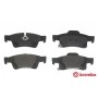 P 37 016 BREMBO Комплект гальмівних колодок дисковий гальм