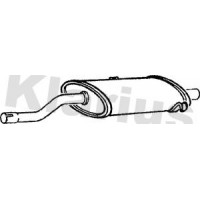 220214 KLARIUS Середній глушник вихлопних газів