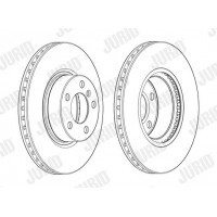 562891JC-1 JURID Гальмівний диск