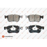 1689801080 EUROREPAR Комплект гальмівних колодок дисковий гальм