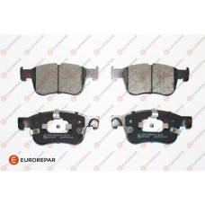 1689801080 EUROREPAR Комплект гальмівних колодок дисковий гальм