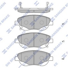SP1577 Hi-Q Комплект гальмівних колодок дисковий гальм