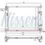 67605 NISSENS Радіатор охолодження двигуна