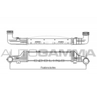 102399 AUTOGAMMA Интеркулер