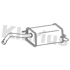 221168 KLARIUS Глушник вихлопних газів кінцевий