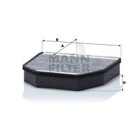 CUK 2241-2 MANN-FILTER Фільтр повітря у внутрішньому просторі