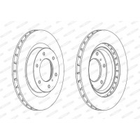 DDF1757C FERODO Гальмівний диск