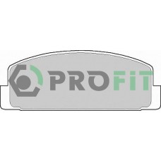 5000-0372 PROFIT Комплект гальмівних колодок дисковий гальм