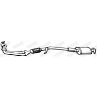 14136 WALKER Предглушник вихлопних газів