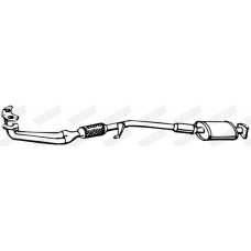 14136 WALKER Предглушник вихлопних газів