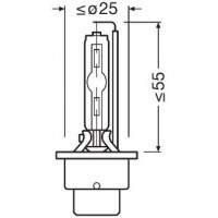 66240XNN OSRAM Лампа розжарювання фара дальнього світла