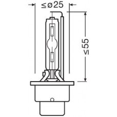 66240XNN OSRAM Лампа розжарювання фара дальнього світла
