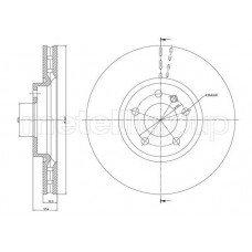 800-1470C CIFAM Гальмівний диск
