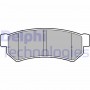 LP2502 DELPHI Комплект гальмівних колодок дисковий гальм