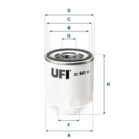 23.664.00 UFI Масляний фільтр