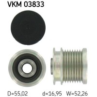 VKM 03833 SKF Механізм вільного ходу генератора