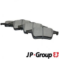 4963700410 JP GROUP Комплект гальмівних колодок дисковий гальм