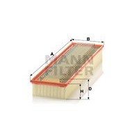 C 60 345 MANN-FILTER Повітряний фільтр