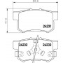 8DB 355 012-061 HELLA PAGID Комплект гальмівних колодок дисковий гальм