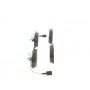 0 986 494 795 BOSCH Комплект гальмівних колодок дисковий гальм