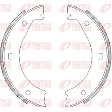 4404.00 REMSA Комплект гальмівних колодок, стояночная тормозная система