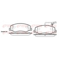 1442.01 REMSA КомплеК т гальмівних колодок, дискове гальмо