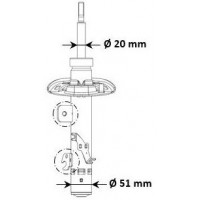 3338057 KYB Амортизатор