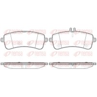 1594.00 REMSA Комплект гальмівних колодок дисковий гальм