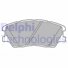 LP3673 DELPHI Комплект гальмівних колодок дисковий гальм