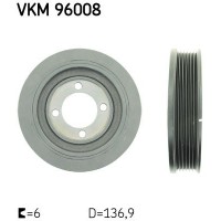 VKM 96008 SKF Ремінний шків колінчастий вал