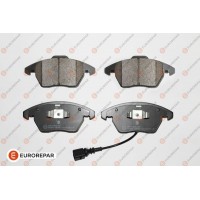 1617259080 EUROREPAR Комплект гальмівних колодок дисковий гальм