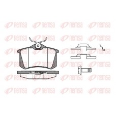 0263.16 REMSA КомплеК т гальмівних колодок, дискове гальмо