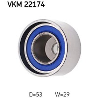 VKM 22174 SKF Паразитный / Ведущий ролик, Зубчастий ремінь