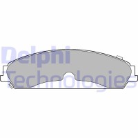 LP3216 DELPHI Комплект гальмівних колодок дисковий гальм