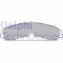 LP3216 DELPHI Комплект гальмівних колодок дисковий гальм