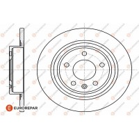 1642775080 EUROREPAR Гальмівний диск