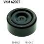 VKM 62027 SKF натяжний ролик, Поліклиновий ремінь