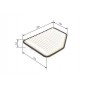 F 026 400 162 BOSCH Повітряний фільтр