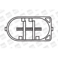 ZS077 BorgWarner (BERU) Котушка запалювання
