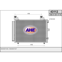 43112 AHE Конденсатор кондиціонера