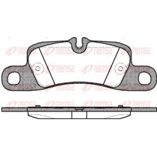 1379.00 REMSA Комплект гальмівних колодок дисковий гальм