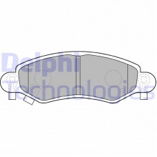 LP1500 DELPHI Комплект гальмівних колодок дисковий гальм